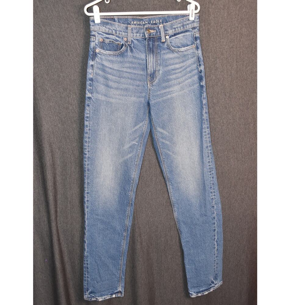 American Eagle Outfitters Light Blue Straight Leg Jeans